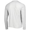 47 Men's Heathered Gray Las Vegas Raiders Dozer Franklin Long Sleeve T-Shirt view 3