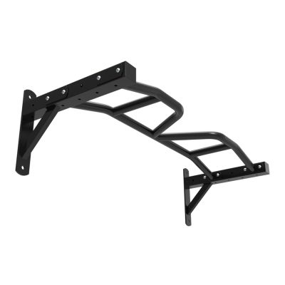 AHDFY Multiple Grips Heavy Duty Steel Pull Up Bar Wall Mount, Wall Mounted Home Pull Up Bar Chin Up Bar Strength Training Equipment for Indoor Workout/Home Gym, Max Weight 660 Lbs