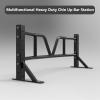 AHDFY Multiple Grips Heavy Duty Steel Pull Up Bar Wall Mount, Wall Mounted Home Pull Up Bar Chin Up Bar Strength Training Equipment for Indoor Workout/Home Gym, Max Weight 660 Lbs view 3