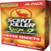 Wildlife Research Scent Killer Gold Autumn Formula Dryer Sheets for Hunting, Pack of 40 view 1