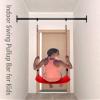 AHDFY Adjustable Chin Up Bar Doorway Wall Mounted Pull Up Bar, Heavy Duty Steel Indoor Pull Up Bar Strength Training Equipment for Home Gym Exercise Fitness, Max Load-Bearing 660lbs,23.6/31.5inch view 2