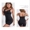 Telusu Women's Breathable Skim Shaperwear Butt Lifter Slimming Girdle Tummy Control High Waisted Full Body Shaper Shorts (Color : Black, Size : S/Small) view 2