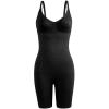 Telusu Women's Breathable Skim Shaperwear Butt Lifter Slimming Girdle Tummy Control High Waisted Full Body Shaper Shorts (Color : Black, Size : S/Small) view 3