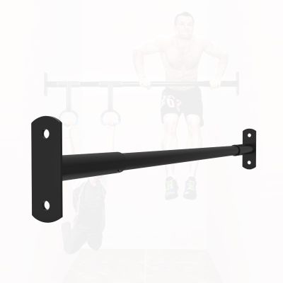 AHDFY Adjustable Chin Up Bar Doorway Wall Mounted Pull Up Bar, Heavy Duty Steel Indoor Pull Up Bar Strength Training Equipment for Home Gym Exercise Fitness, Max Load-Bearing 660lbs,47.2/55inch