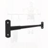 AHDFY Adjustable Chin Up Bar Doorway Wall Mounted Pull Up Bar, Heavy Duty Steel Indoor Pull Up Bar Strength Training Equipment for Home Gym Exercise Fitness, Max Load-Bearing 660lbs,47.2/55inch view 1