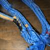Bull Rope Blue Poly Pro 9x7 RH 7/8" x 1" Soft - EPT Bull Ropes Riding Rope 16' view 2