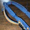 Bull Rope Blue Poly Pro 9x7 RH 7/8" x 1" Soft - EPT Bull Ropes Riding Rope 16' view 3