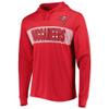 47 Men's Red Tampa Bay Buccaneers Field Franklin Hooded Long Sleeve T-Shirt view 2