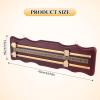 Colaxi Wood Billiard Score Board Counters Club Accessories Billiard Score Keeper, Shuffleboard Scoreboard Snooker Scoreboard for 2 Player, Foosball, Wine Red view 4