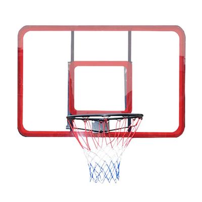 Basketball Rim Indoor Outdoor Wall Mounted Basketball Hoop, Diameter 45cm/17.7in Solid Basket, Adult Teen Dunk Game Equipment