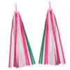 BESPORTBLE Bike Accessories Bike Streamer Handlebar Streamer 1Pair (Pink) view 1