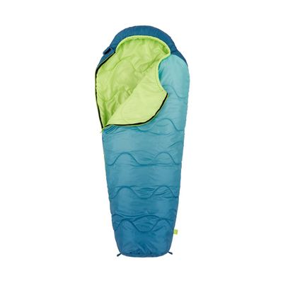 Firefly Outdoor Gear Youth Mummy Sleeping Bag Machine Wash Blue Green 70" x 30"