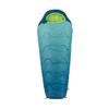 Firefly Outdoor Gear Youth Mummy Sleeping Bag Machine Wash Blue Green 70" x 30" view 2