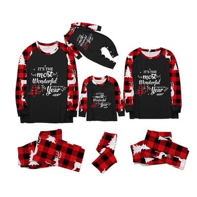 BTAKANPP Merry Christmas You Filthy Animal Family Pajamas Matching Family Pajamas Sets Christmas PJ's With ChristmasBlack Tee Kids 4-5 Years