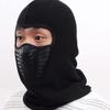 2pcs Outdoor Sports Face Mask Ski Hat Polar Fleece Windproof Cover for Climbing Skiing Cycling Black view 2