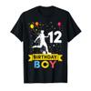 12 Year Old Birthday Boy Soccer 12th Birthday Boy T-Shirt view 1