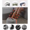 Office Plug-in Foot Warmer, Space heater, Foot Warmer Fast-Heating, PTC Rapid Heating, 4 Heating Setting, Automatic Power-Off Safety Protection White Green view 4