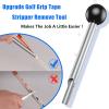 2thpart Golf Grip Tape Stripper Remove Tool, No Tape Residue Rapid Removal - Perfect for Regripping Graphite and Steel Shafts Golf Club Grip Repair Kits view 2