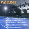 Vailldge Tennis Racket Grip Tape - Pattern Dots Grip Tape Absorbs Sweat Tennis Grip Anti Slip Overgrip for Tennis Racquet Squash Racket Badminton Baseball Bat Pingpong Paddle(6 Pack-Blue) view 3