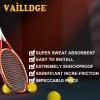 Vailldge Tennis Racket Grip Tape - Pattern Dots Grip Tape Absorbs Sweat Tennis Grip Anti Slip Overgrip for Tennis Racquet Squash Racket Badminton Baseball Bat Pingpong Paddle(6 Pack Purple view 3