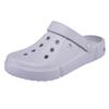 DRESER Women's Men's Garden Clogs Breathable Shoes Bathing Shoes Beach Shoes Water Shoes Footwear Slippers Walking Shoes Home Travel Shoes Grey view 1