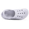 DRESER Women's Men's Garden Clogs Breathable Shoes Bathing Shoes Beach Shoes Water Shoes Footwear Slippers Walking Shoes Home Travel Shoes Grey view 2