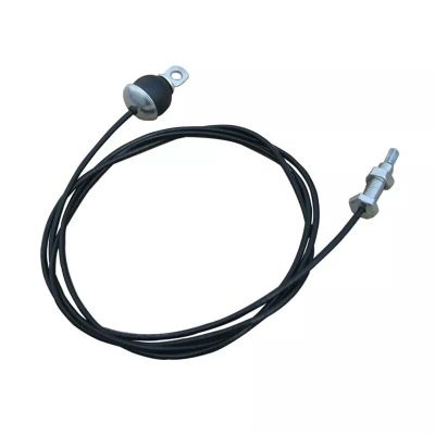 Fitness Steel Cable, Thick 5mm Rope Cable Accessories Gym Fitness Pulley System Cable with Bolt (Length : 118inch)