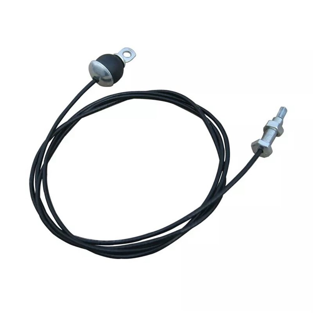 Fitness Steel Cable, Thick 5mm Rope Cable Accessories Gym Fitness Pulley System Cable with Bolt (Length : 55inch)