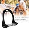 1Pair Western Stirrups,Aluminum Horse Stirrups 120x36mm Horse Riding Stirrups Die Casting Technology Horse Saddle Stirrups Strong One Sided Load Capacity English Stirrups Horse Riding Tool Accessories view 4