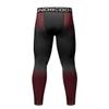 Red Plume Men's Sports Compression Pants Tights Baselayer Workout Cool Dry Long Running Leggings for Cycling Yoga Basketball (HH,L) view 3