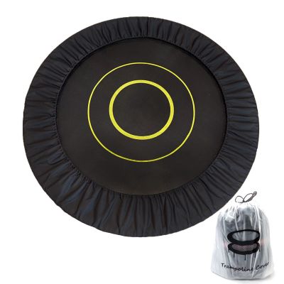 Mini Trampoline Spring Cover 36 38 40 48 54 Inch Small Trampoline Replacement Pad 600D Thickened Oxford Cloth Easy to Installation Kid Trampoline Safety Pad Parts, for Indoor Fitness (38in-6legs)