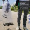 Drasry Saltwater Fishing Cast Net 3/8 and 1/4 Mesh with Heavy Duty Gray Sinker American Monofilament Fish Throw Net for Bait Trap 3FT 4FT 5FT 6FT 7FT 8FT 9FT Radius 3/8, 8FT Radius /240cm view 4