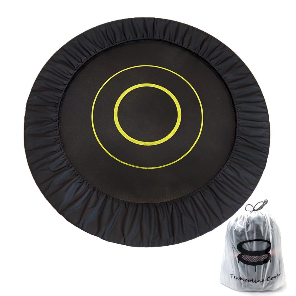 Mini Trampoline Spring Cover 36 38 40 48 54 Inch Small Trampoline Replacement Pad 600D Thickened Oxford Cloth Easy to Installation Kid Trampoline Safety Pad Parts, for Indoor Fitness (48in-8legs)