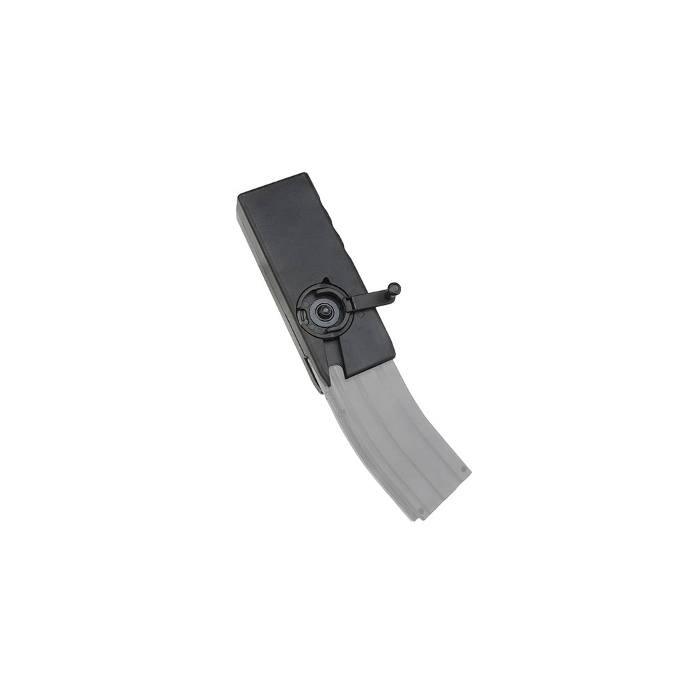 Lancer Tactical Airsoft 6mm Large Cacpacity Quick Winding Loader Silent Side Winding Speedloader (1000 Round Cacpacity)