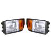 waltyotur Golf Cart Headlights 101988001 101988002 Replacement for Club Car DS Gas Electric Model Golf Carts 1993-Up view 1