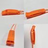HOLDALL Emergency Safety Whistle with Lanyard, Loud Pea-Less Whistles for Boating Kayaking Life Vest Survival Rescue Signaling. (Orange-4 Pack) view 4