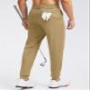 Soothfeel Men's Golf Joggers Pants with 5 Pockets Slim Fit Stretch Sweatpants Running Travel Dress Work Pants for Men(Dark Khaki, XL view 4
