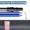 Golf Alignment Stick Cover Case Holder 4pcs Set Hold at Least 3 Sticks view 2