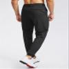 Soothfeel Men's Golf Joggers Pants with 5 Pockets Slim Fit Stretch Sweatpants Running Travel Dress Work Pants for Men(Black, XL view 4
