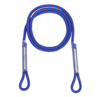 NewDoar 8mm (5/16") Prusik Cord Sewn Eye-to-Eye Pre-Sewn Climbing Utility Cord Multipurpose for Outdoor Climbing Arborist Mountaineering Rope 48''/120cm/3pcs