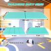 Seliyoo Foldable Gymnastics Bar for Kids, Adjustable Height from 35" to 59", 350 LBS Capacity, Home Gym Equipment for Kids Ages 3-18, Anti -Slip Rubber Feet,Unique Stable Structure view 4
