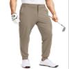 Soothfeel Men's Golf Joggers Pants with 5 Pockets Slim Fit Stretch Sweatpants Running Travel Dress Work Pants for Men(Carbon Dust, XXL view 1