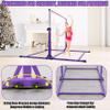 Seliyoo Foldable Gymnastics Bar for Kids, Adjustable Height from 35" to 59", 350 LBS Capacity, Home Gym Equipment for Kids Ages 3-18, Anti -Slip Rubber Feet,Unique Stable Structure view 3