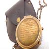DOLLOND LONDON | Brass Engraved Quote Compass | Gifts for Men, Son, HIM, BOY | to My Son - Never Feel That You are Alone | view 2
