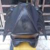 WILD RACE Dressage Leather Monoflap Changeable Gullets Saddle (17") view 4