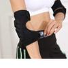 ADLIKES Knee and Elbow Pads Protective Gear Set (6pc) for Cycling Running Volleyball Crashproof Antislip for Kids Youth Adults Black S view 4