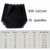 3 Pcs 100kg Women's High Waist Briefs Lace Lingerie Sexy Panties Plus Size Underwear Loose No Trace Summer Shorts Breathable (Color : 3, Size : Large) view 4