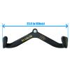 BLUSLM LAT Pull Down Bar for Cable Machine, LAT Pulldown Attachments T-bar V-bar Cable Attachment for Gym, Back Tricep Strength Training Handle (BL05) view 2