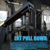 BLUSLM LAT Pull Down Bar for Cable Machine, LAT Pulldown Attachments T-bar V-bar Cable Attachment for Gym, Back Tricep Strength Training Handle (BL05) view 4