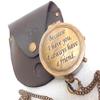 DOLLOND LONDON | Brass Engraved Quote Compass | Gifts for Your Friend, HIM, HER, Buddy, Mate | Because I Have You, I Always Have A Friend view 2
